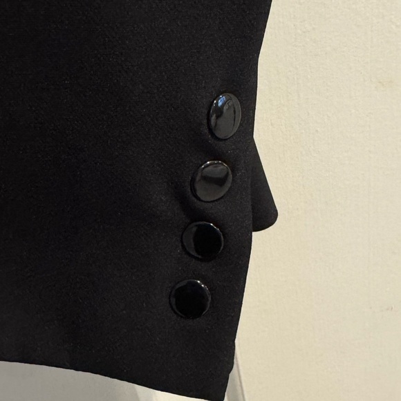 Veronica Beard Black Scuba Blazer - Picture 3 of 5